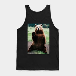 Cute Hi Bear Tank Top